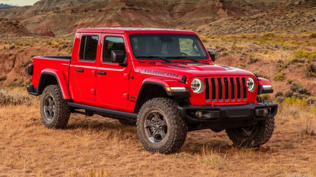 Off-Roading Jeep Gladiator