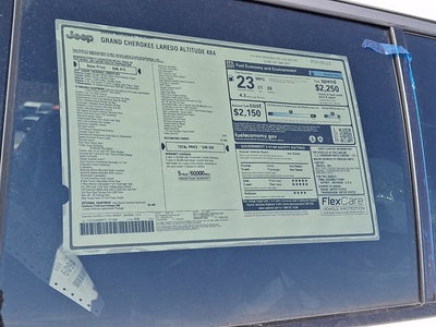 2026 Jeep Grand Cherokee Laredo Altitude