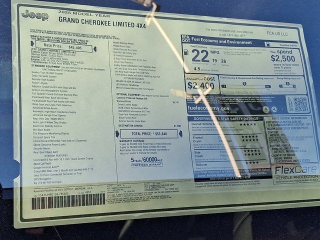 2025 Jeep Grand Cherokee Limited