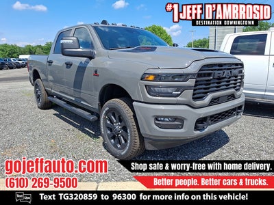 2026 RAM 2500 Black Express w/ 6'4 Short Bed