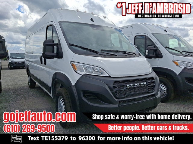 2026 RAM ProMaster Cargo Van Tradesman 3500 High Roof 159" WB w/Pass Seat