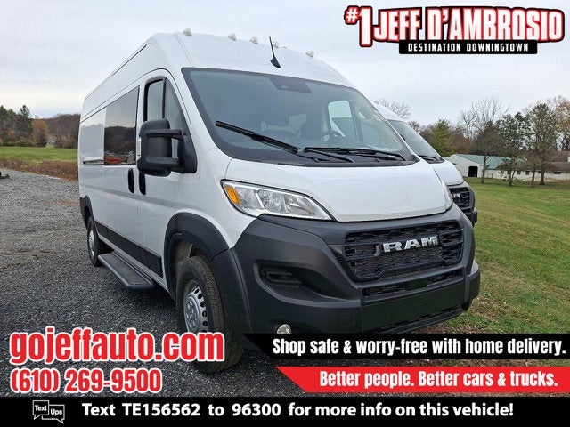 2026 RAM ProMaster Cargo Van Tradesman 3500 High Roof 159" WB w/Pass Seat