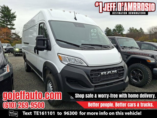 2026 RAM ProMaster Cargo Van Tradesman 3500 High Roof Ext 159" WB w/Pass Seat