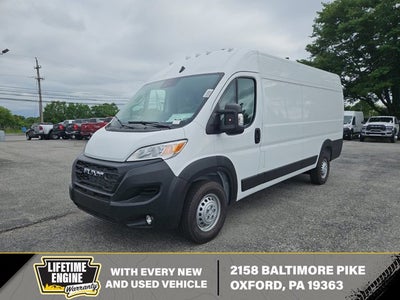 2026 RAM ProMaster Cargo Van Tradesman 3500 High Roof Ext 159" WB w/Pass Seat