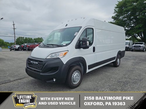 2026 RAM ProMaster Cargo Van Tradesman 3500 High Roof Ext 159" WB w/Pass Seat