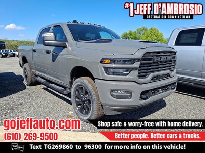 2026 RAM 2500 Black Express w/ 6'4 Short Bed