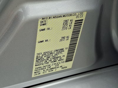 2013 Nissan Altima 3.5 SL