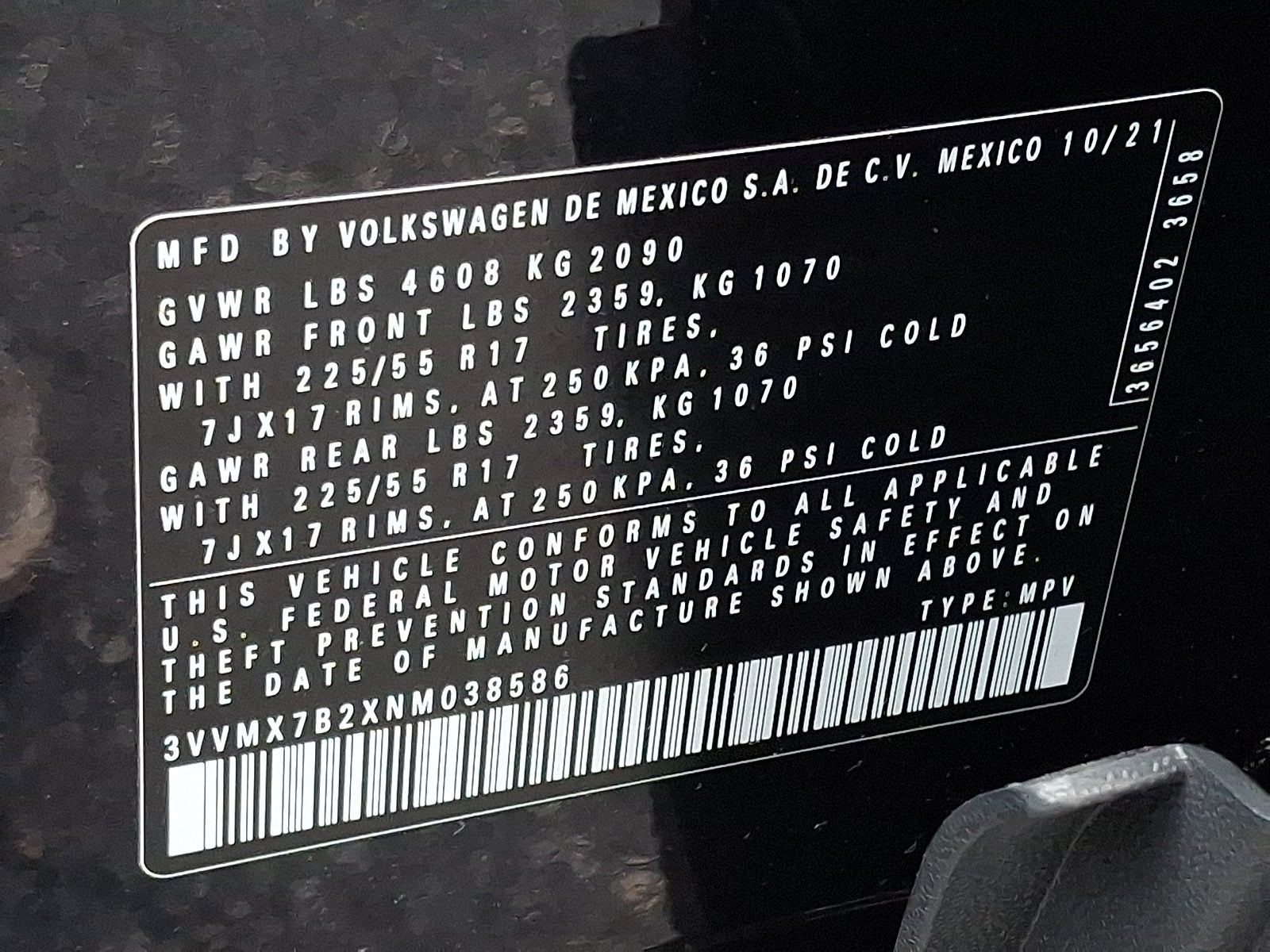 2022 Volkswagen Taos 1.5T S