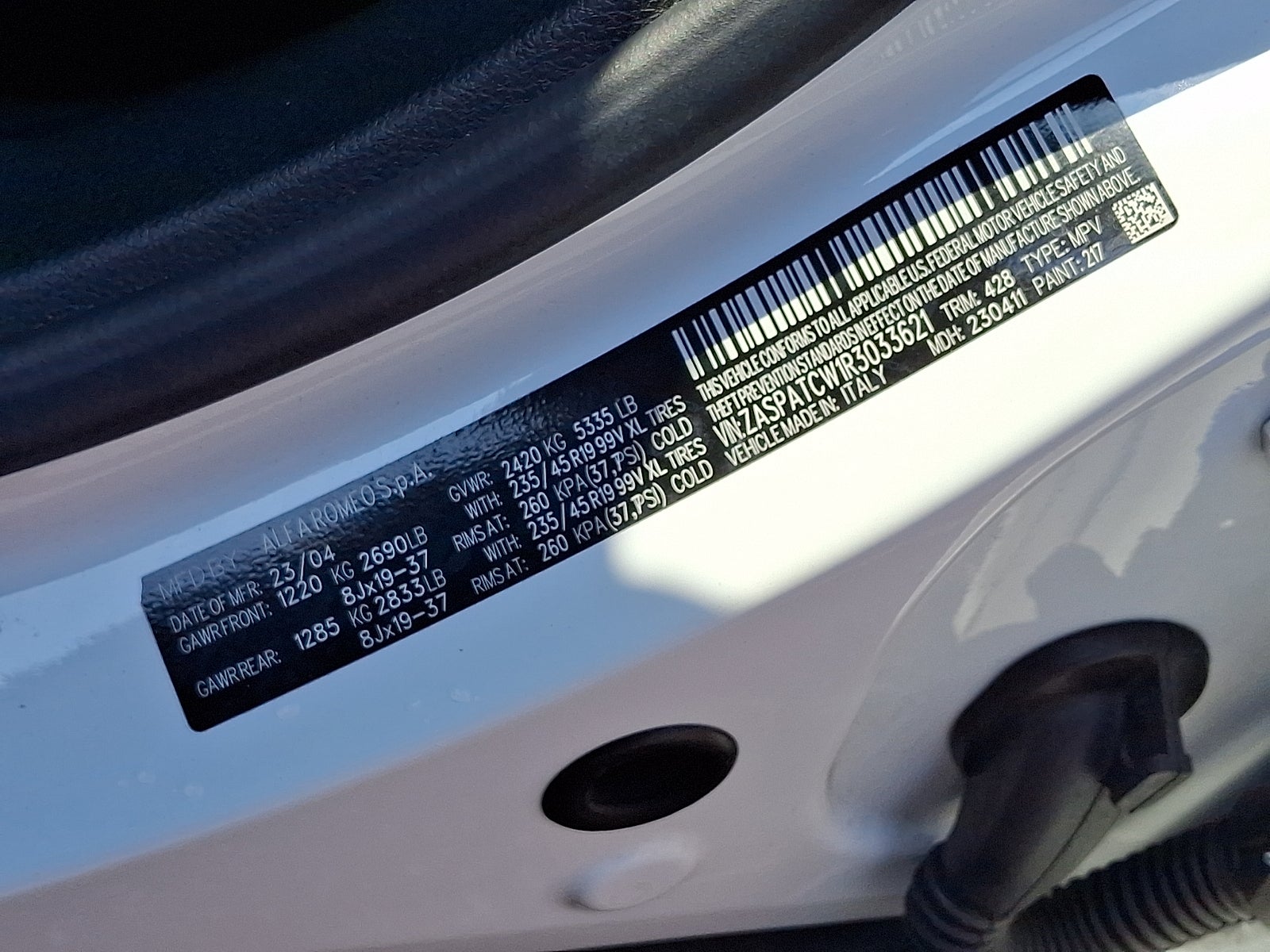 2024 Alfa Romeo Tonale Ti EAWD