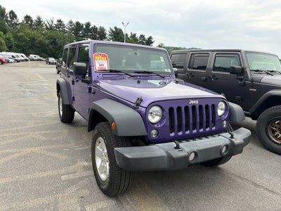 2018 Jeep Wrangler JK Unlimited Sport