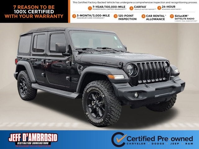 2020 Jeep Wrangler Unlimited Willys