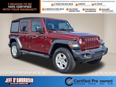 2021 Jeep Wrangler Unlimited Sport S