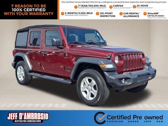 2021 Jeep Wrangler Unlimited Sport S