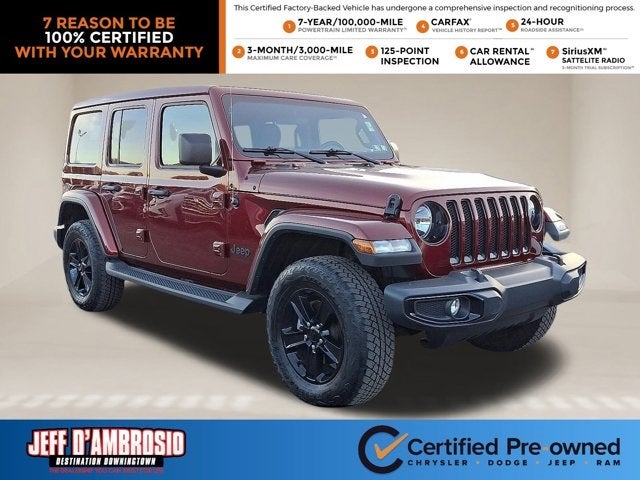 2021 Jeep Wrangler Unlimited Sahara Altitude