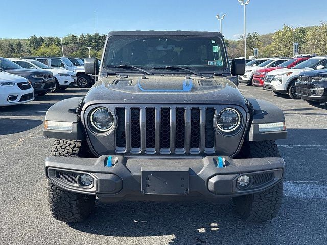 Certified 2023 Jeep Wrangler 4xe Rubicon 4XE with VIN 1C4JJXR61PW662159 for sale in Downingtown, PA