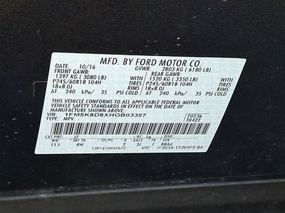 2017 Ford Explorer XLT