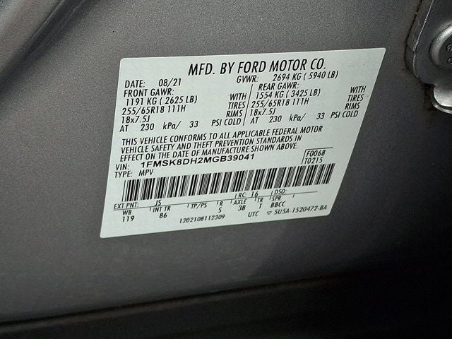 2021 Ford Explorer XLT