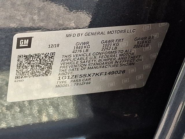 2019 Chevrolet Malibu Premier