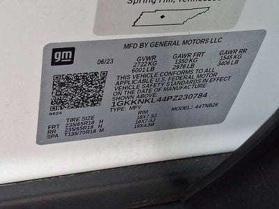 2023 GMC Acadia SLE
