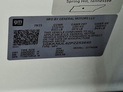2023 GMC Acadia SLT