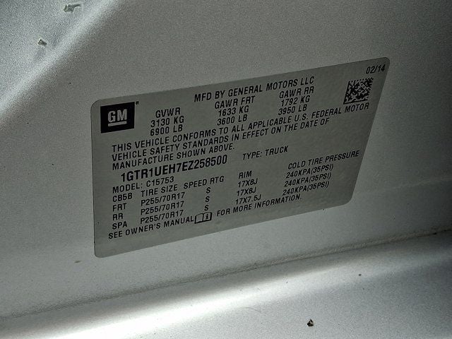2014 GMC Sierra 1500 SLE