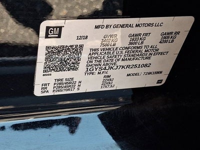 2019 Cadillac Escalade ESV Premium