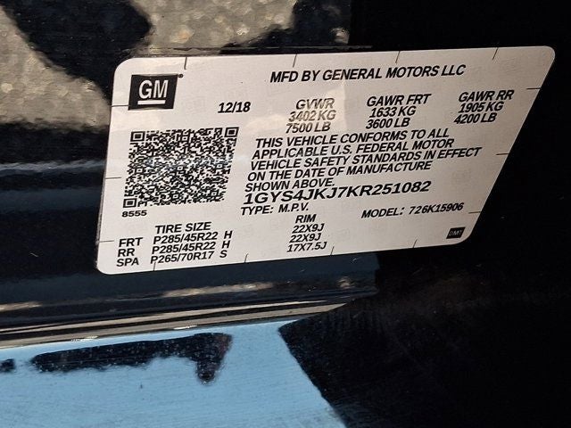 2019 Cadillac Escalade ESV Premium