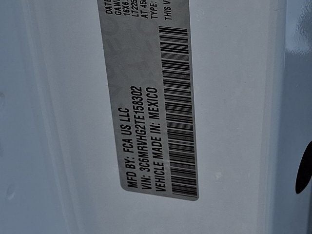 2026 RAM ProMaster 3500 High Roof