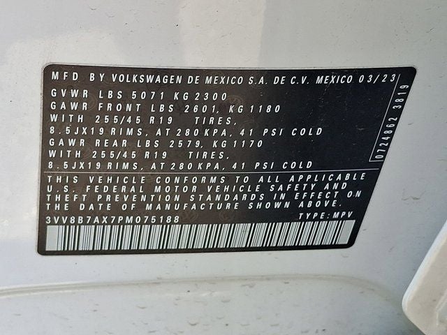 2023 Volkswagen Tiguan 2.0T SE R-Line Black