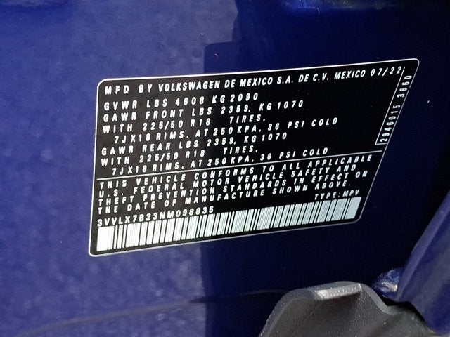 2022 Volkswagen Taos 1.5T SE