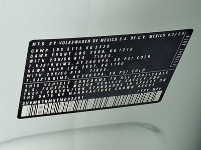 2026 Volkswagen Tiguan 2.0T SE