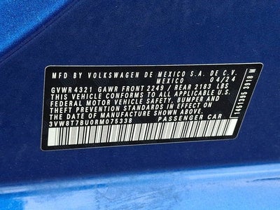 2024 Volkswagen Jetta GLI 40th Anniversary