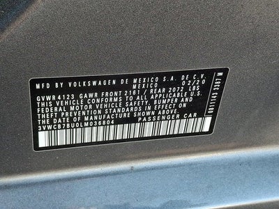2020 Volkswagen Jetta 1.4T SE