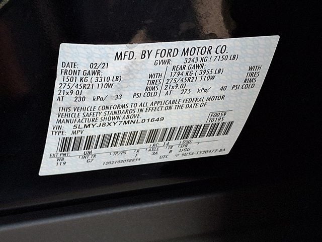 2021 Lincoln Aviator Grand Touring