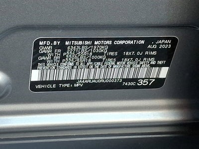 2024 Mitsubishi Outlander Sport 2.0 LE