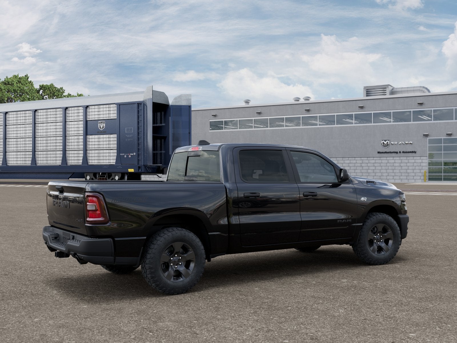 2026 RAM 1500 RAM 1500 WARLOCK CREW CAB 4X4 5'7' BOX