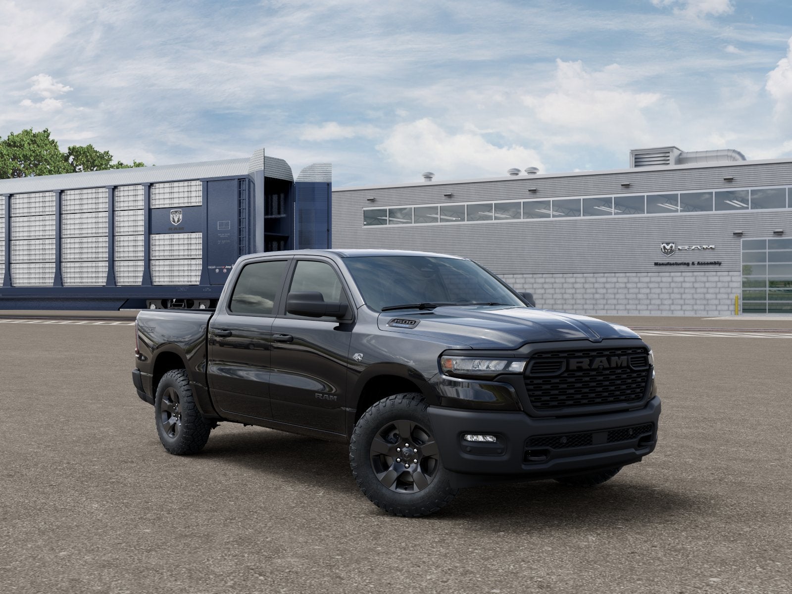 2026 RAM 1500 RAM 1500 WARLOCK CREW CAB 4X4 5'7' BOX