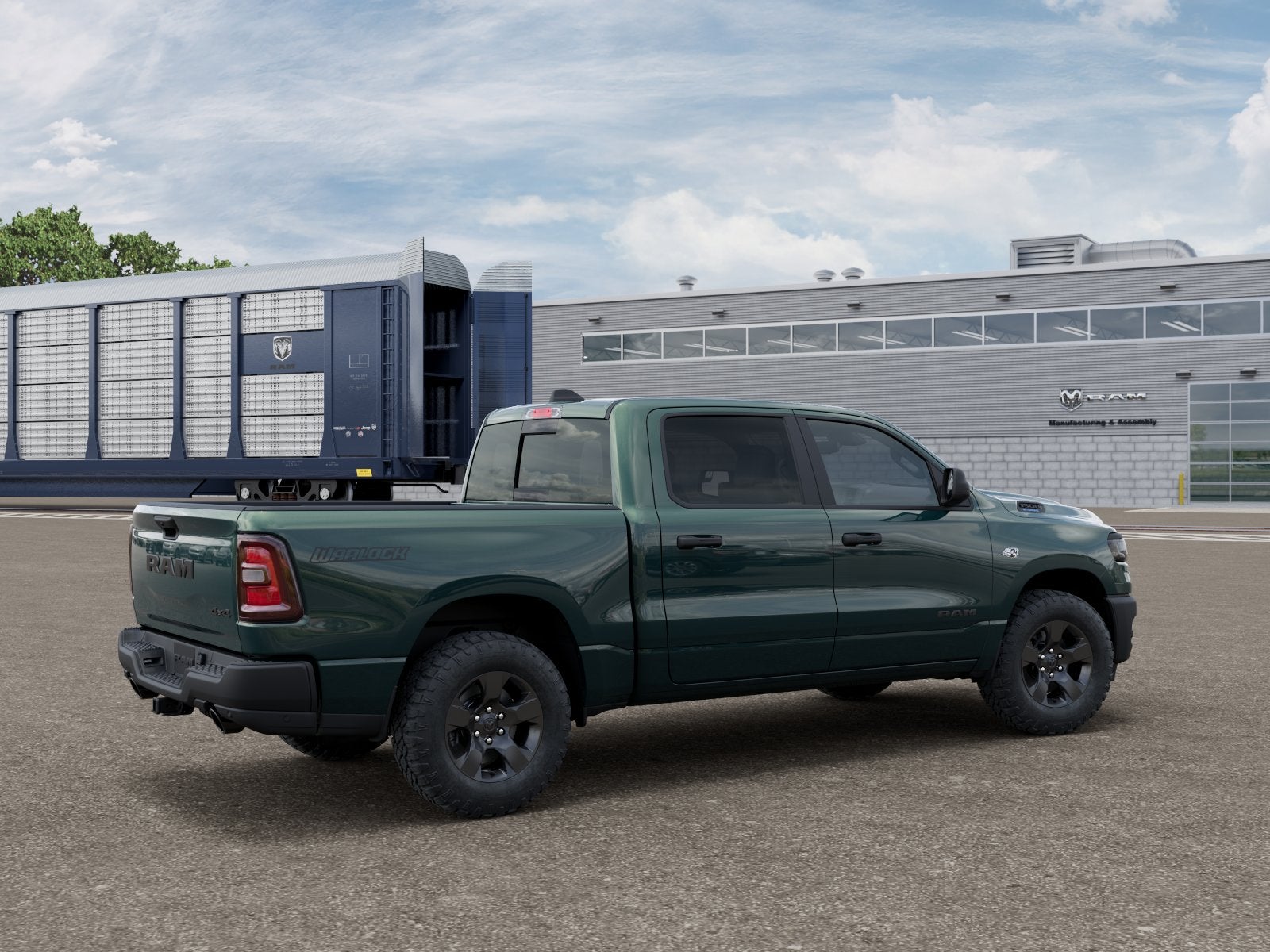 2026 RAM 1500 RAM 1500 WARLOCK CREW CAB 4X4 5'7' BOX