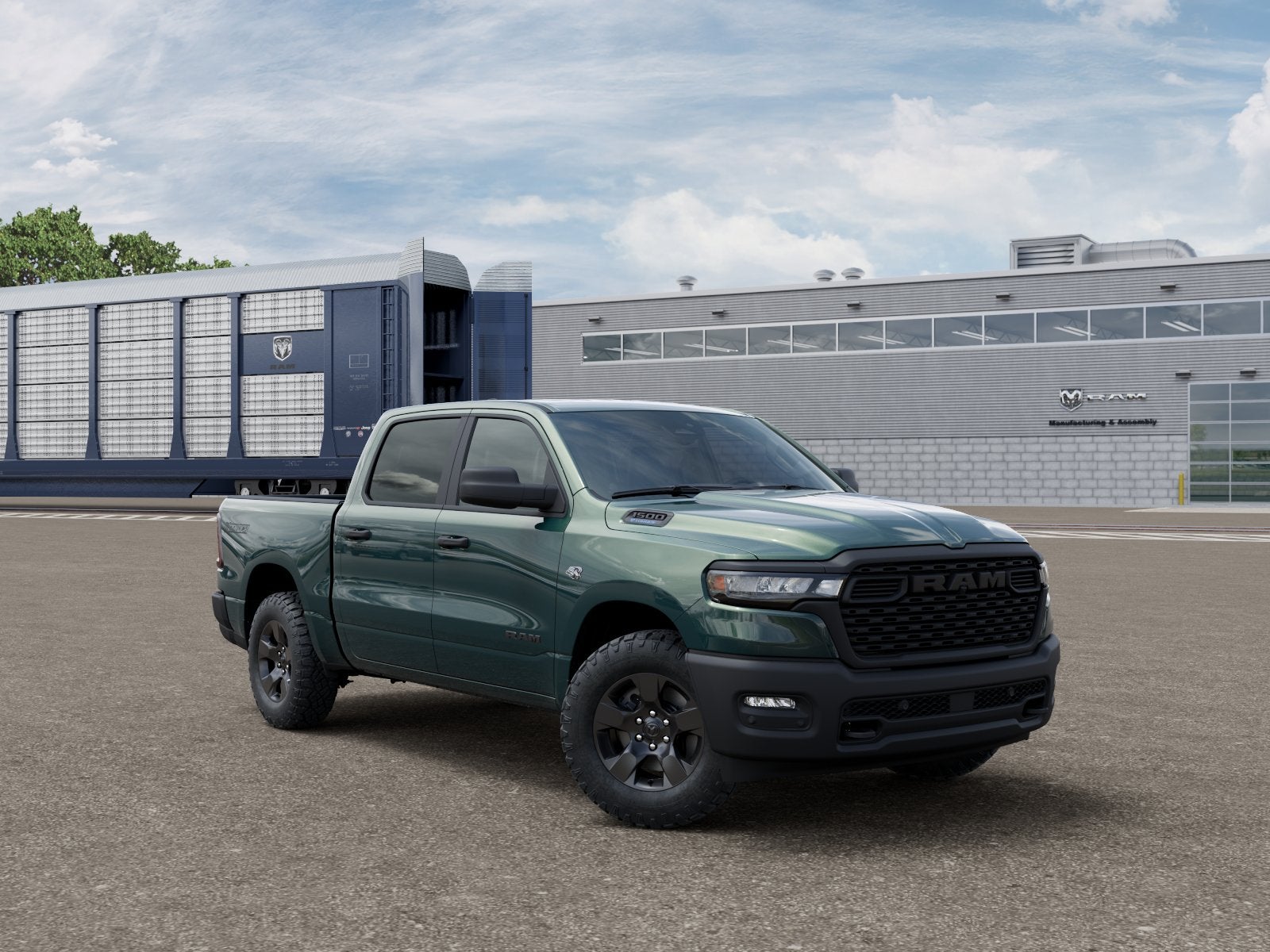 2026 RAM 1500 RAM 1500 WARLOCK CREW CAB 4X4 5'7' BOX