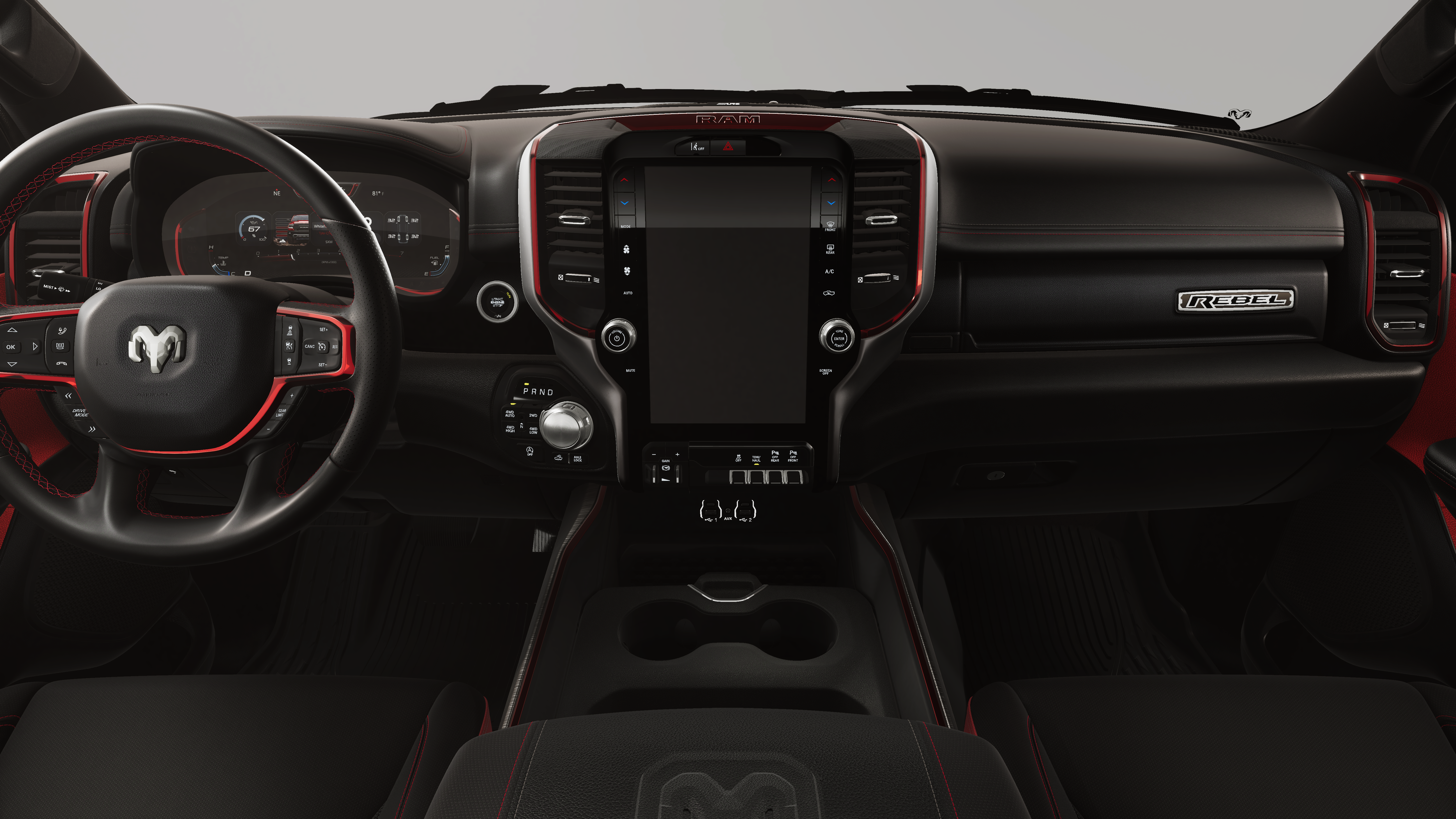 2026 RAM 1500 RAM 1500 REBEL CREW CAB 4X4 5'7' BOX