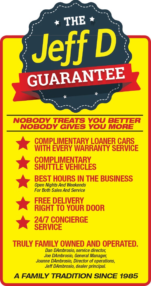 The Jeff D Guarantee