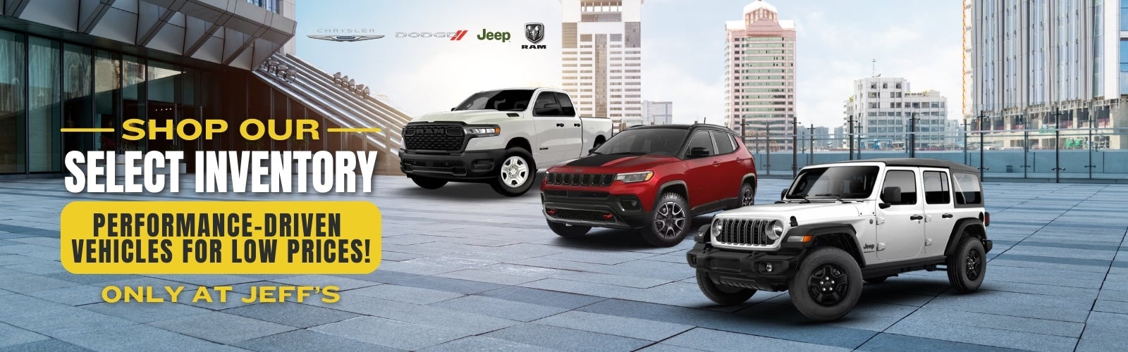 Shop Our Select Inventory