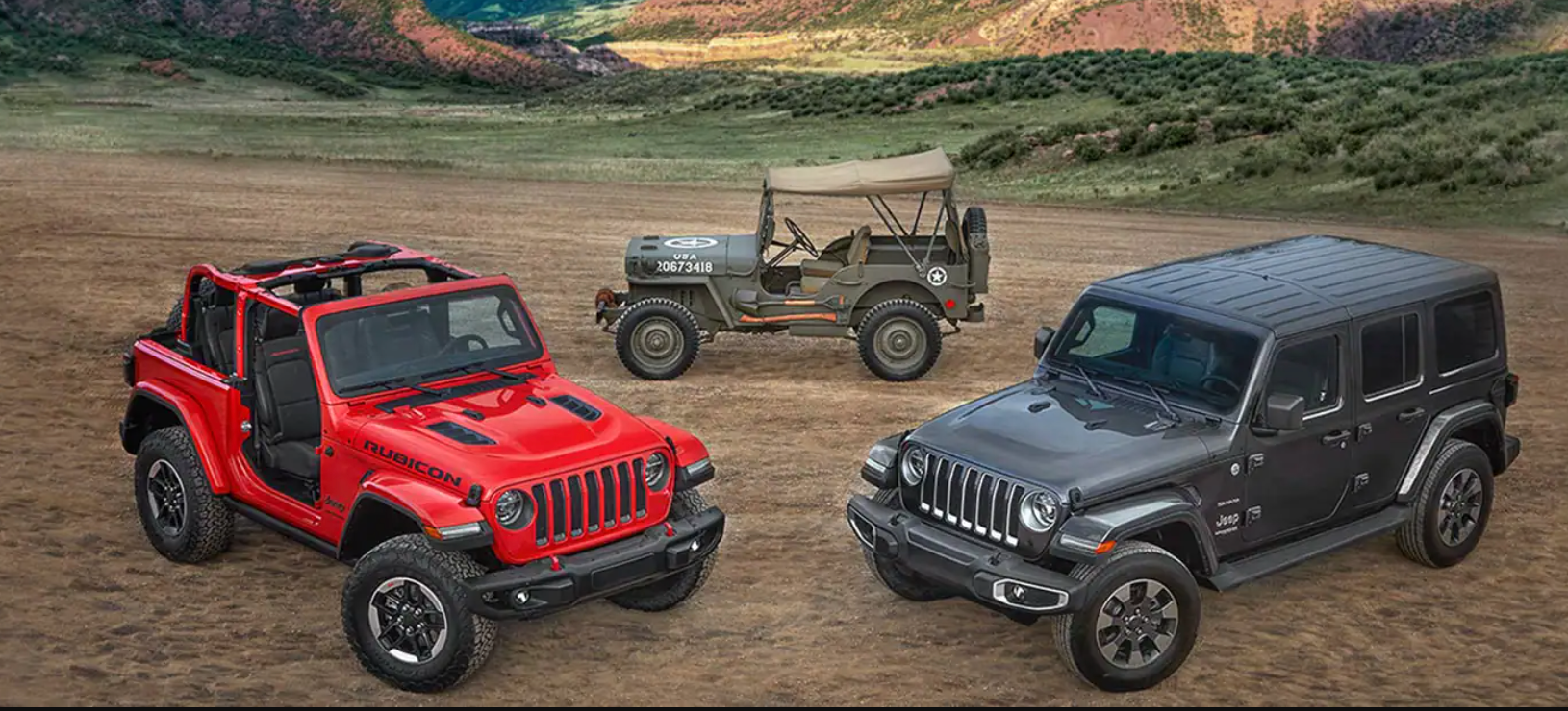 2021 Jeep Wrangler lineup