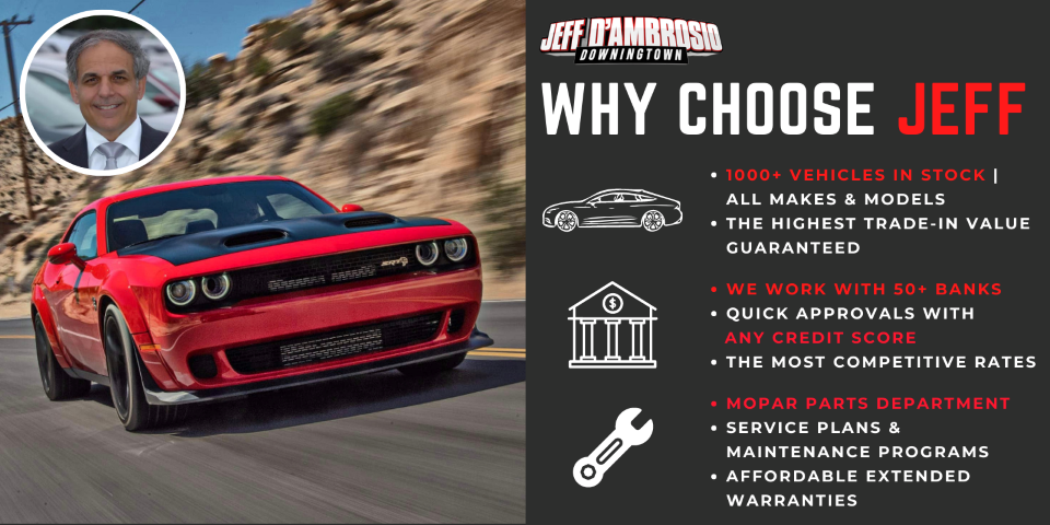 Jeff D'Ambrosio CDJR Why Choose Jeff