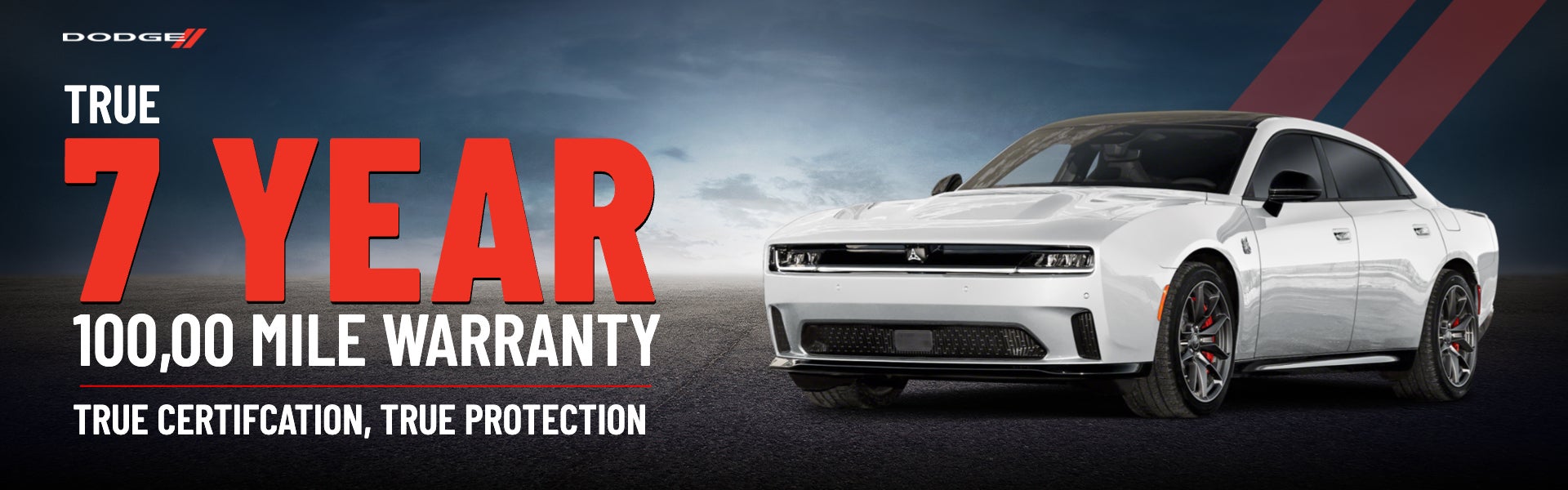 True 7 Year, 100,00 Mile Warranty