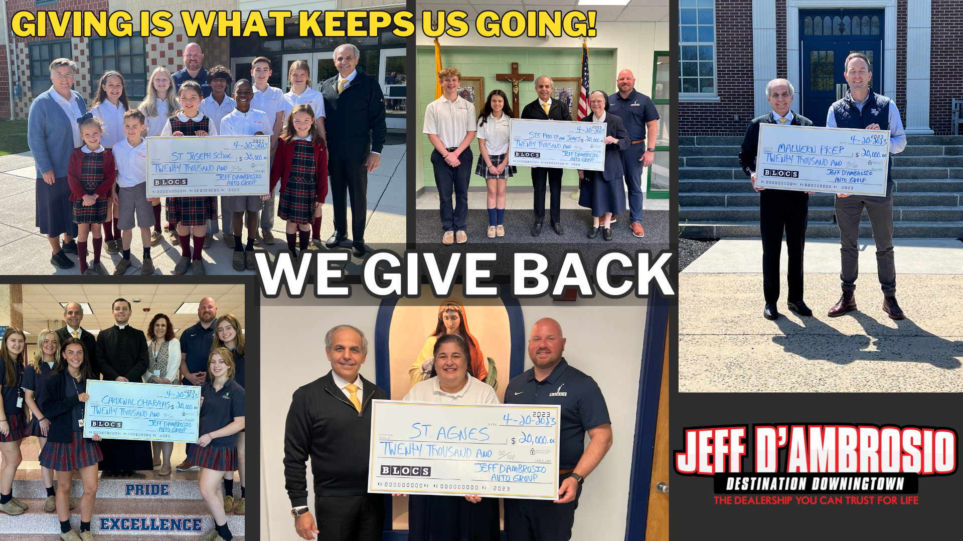 Jeff D'Ambrosio CDJR Gives Back to Our Community pt2